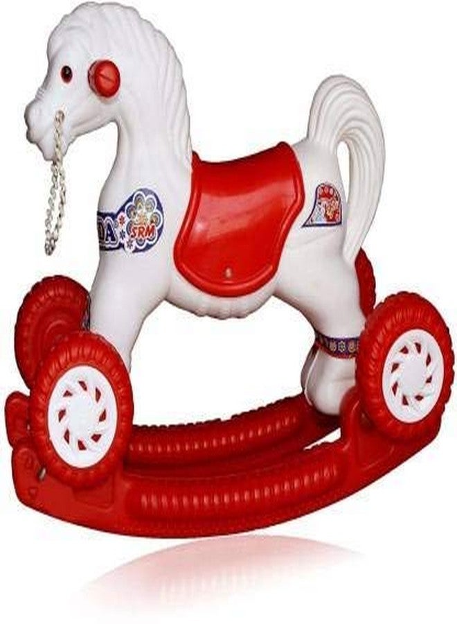 CR18 COLLECTION 2 in 1 Baby Horse Rider | Rocker for Kids 1-3 Years Birthday Gift for Kids/Boys/Girls (Multicolour) - Image 1
